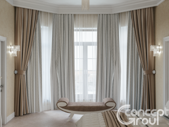 Современная классика в коттедже 320 кв м