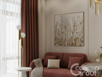 One-bedroom flat